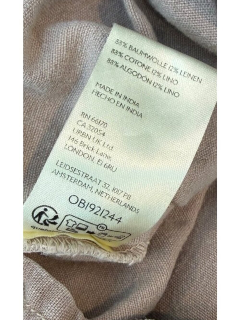 Free People Women's Sweet Talk Chino Trousers Pants Size 12 Phantom Gray - Picture 14 of 14